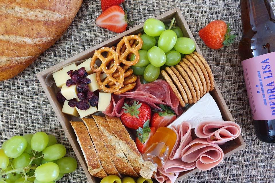 Tablas de charcutería y quesos