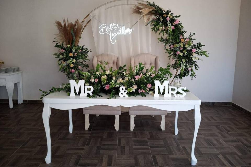 Mesa novios