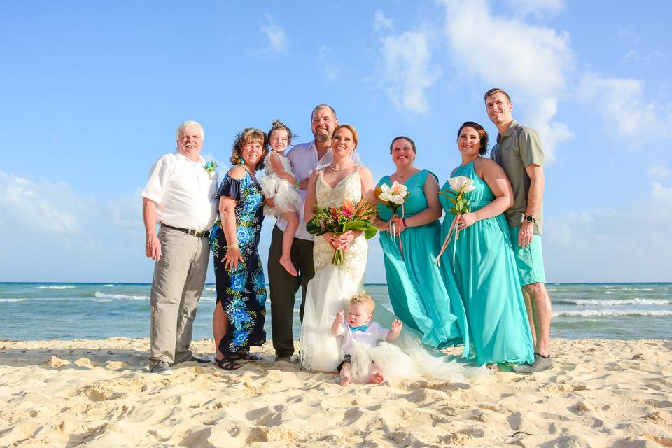 Boda Playa por: ImagiFot