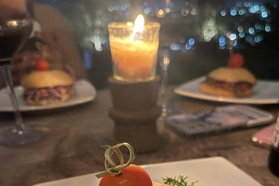 Mini medias noches rellenas