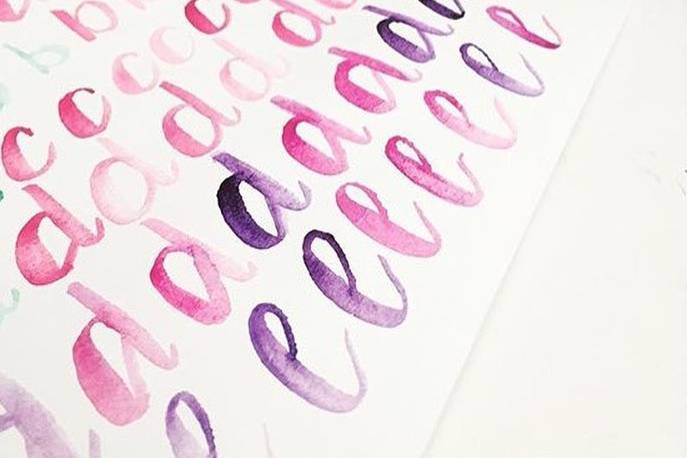 Lettering para invitaciones