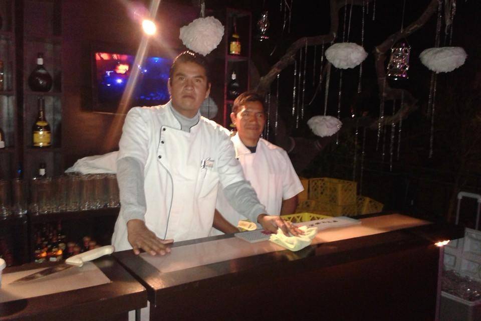 Profesionales de la barra de bebidas
