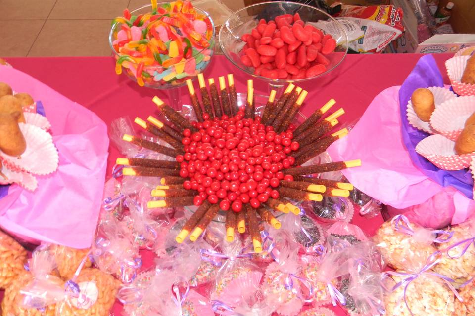 Barras de dulces