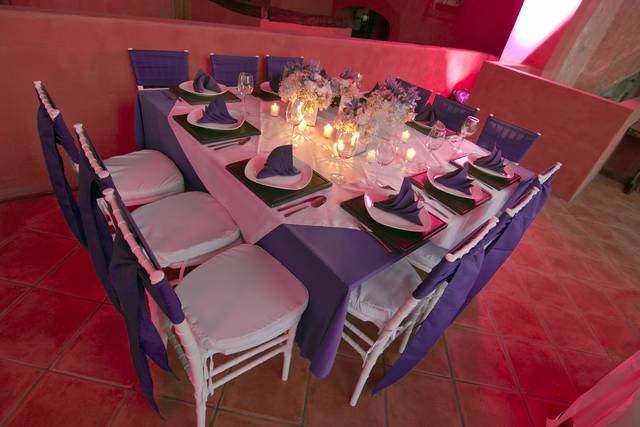Morado y chocolate