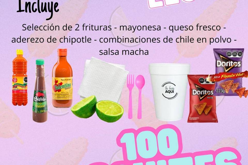 Servicio de carrito de esquite