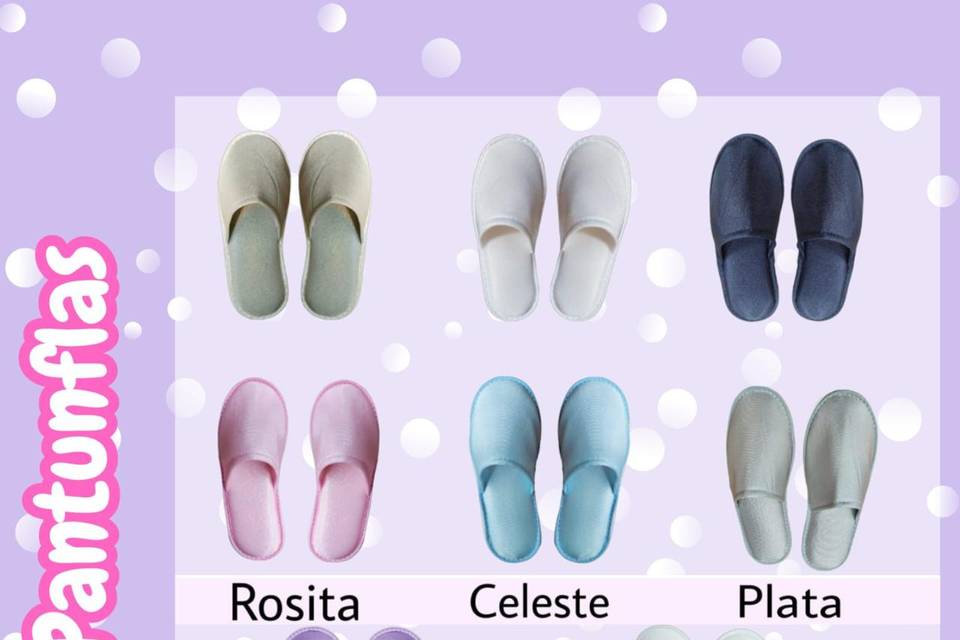 Pantunflas personalizadas