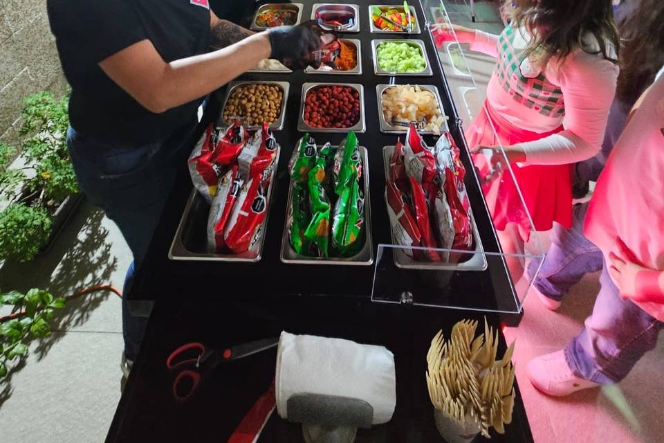 Papitas y gomitas