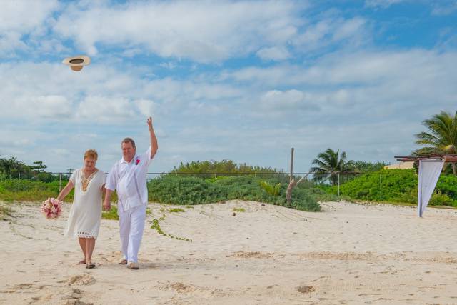 Ceremonia en la playa