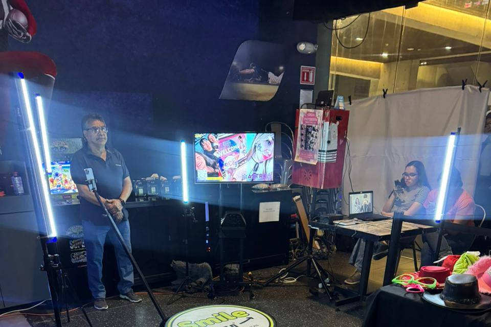 Cabina de video 360