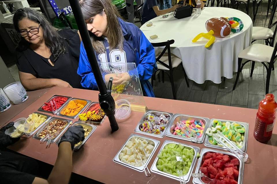 Carrito de snacks
