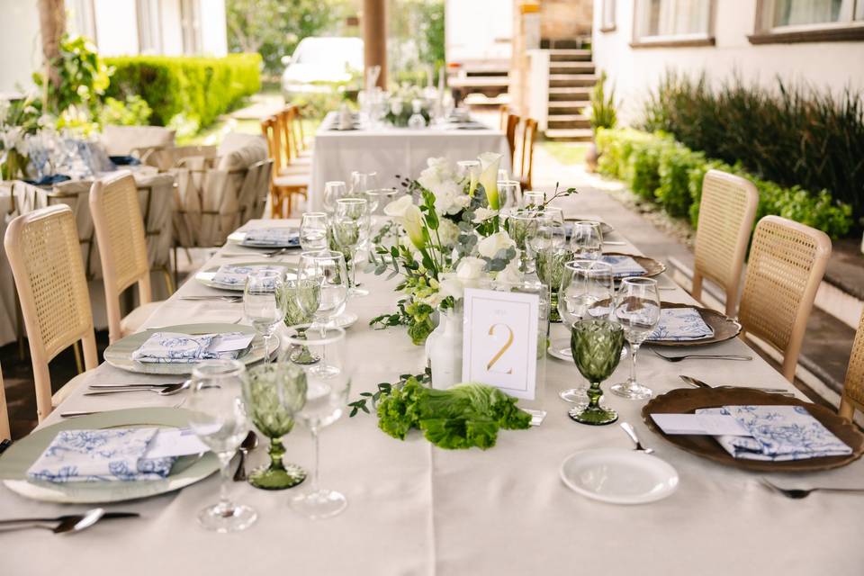 Detalles elegantes en jardin