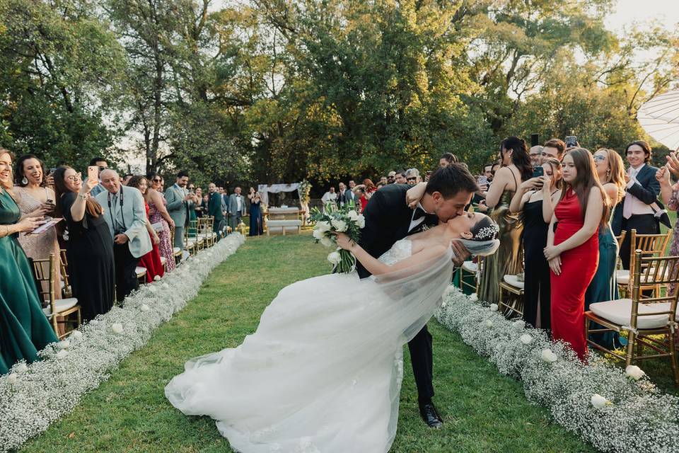 El beso que marca un comienzo