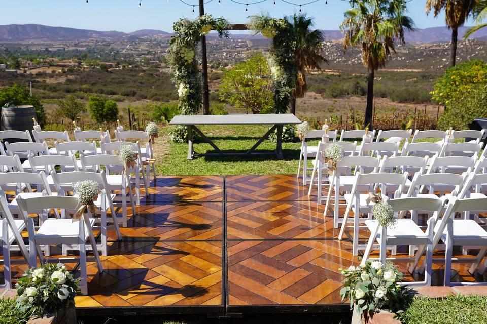 Boda en Valle de Guadalupe