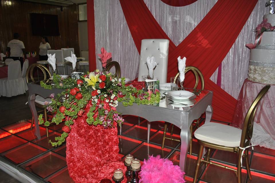 Decoración XV años