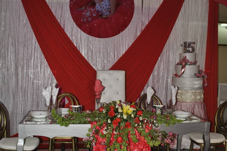 Decoración XV años