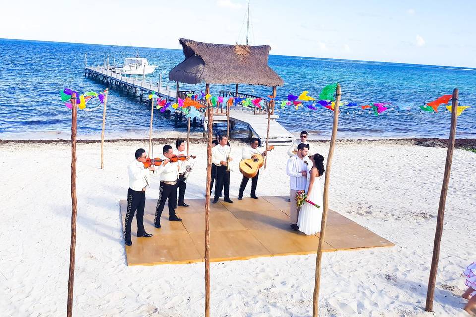 Eventos junto mar