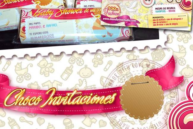 Choco-invitaciones