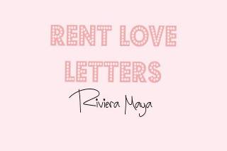 Rent Love Letters - Letras gigantes