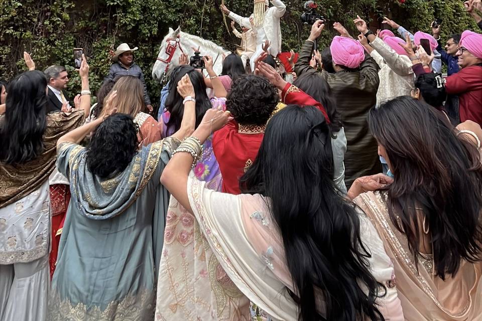 Baraat ceremony SMA