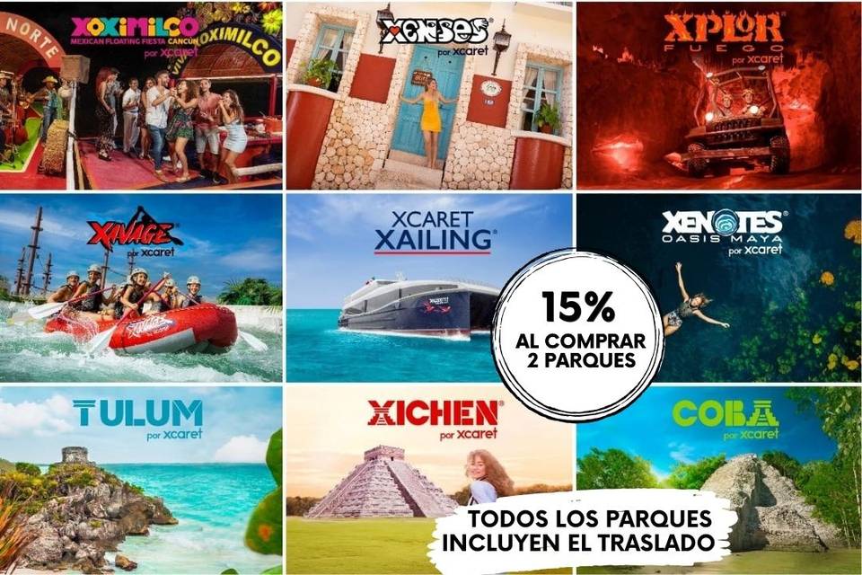 Hoteles y Parques Xcaret