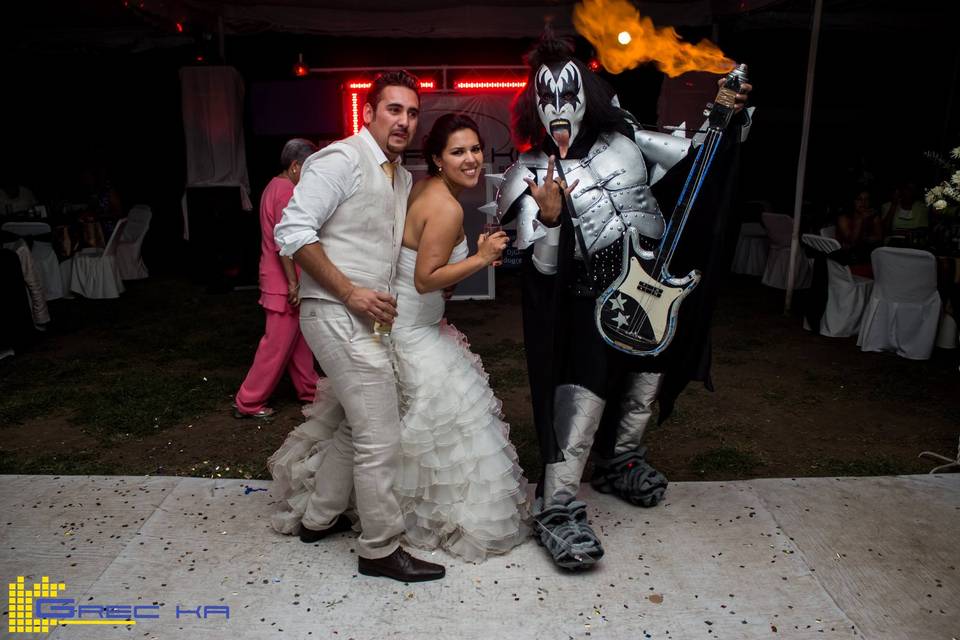 Show de animadores kiss