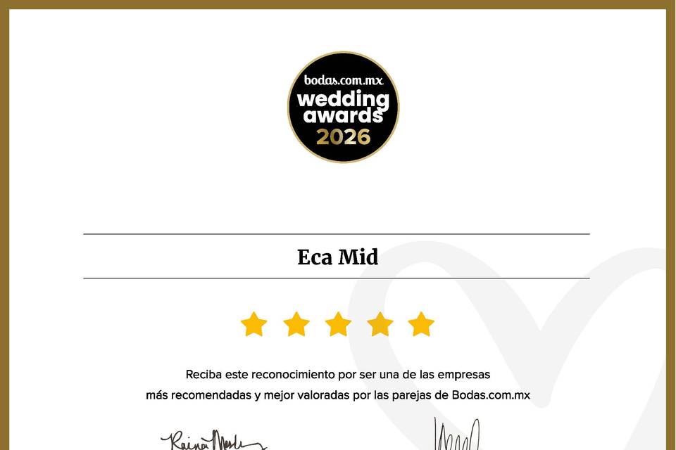 Wedding Award