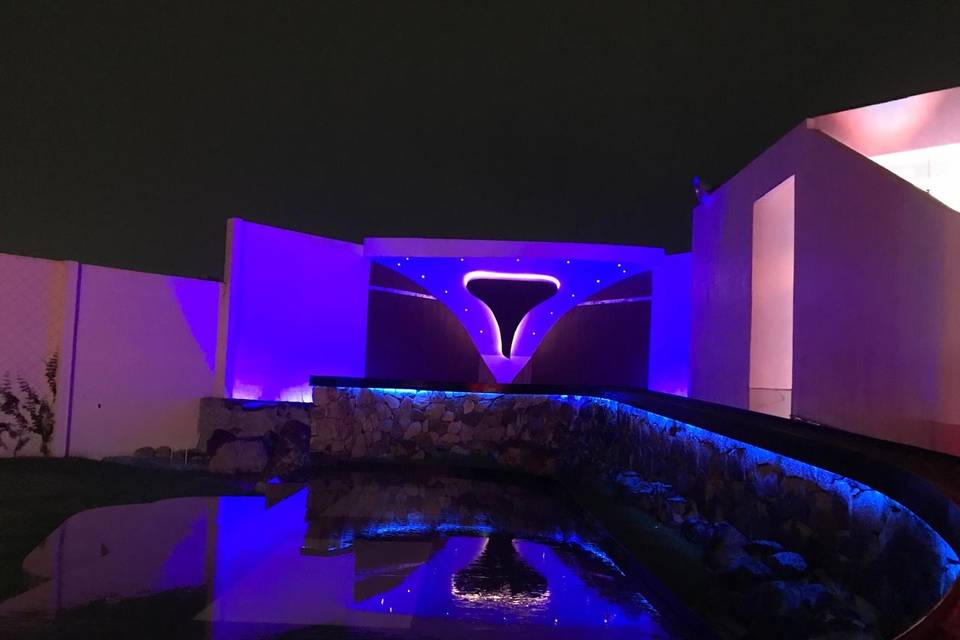 Jardín nocturno