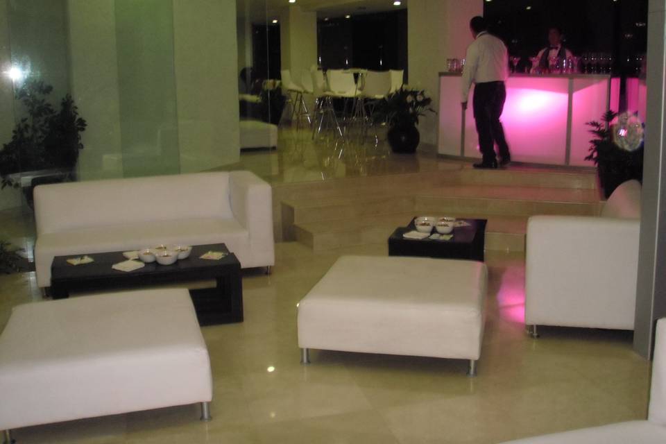 Barra iluminada