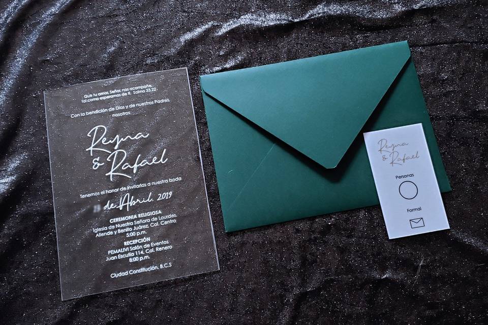 Invitación boda