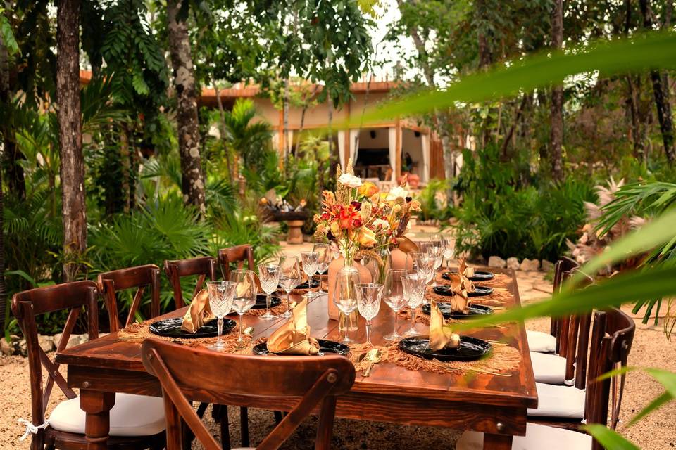 Mesas invitados