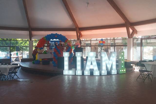 Letras gigantes eventos