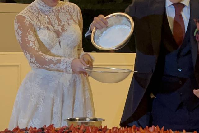 Wedding pavlova