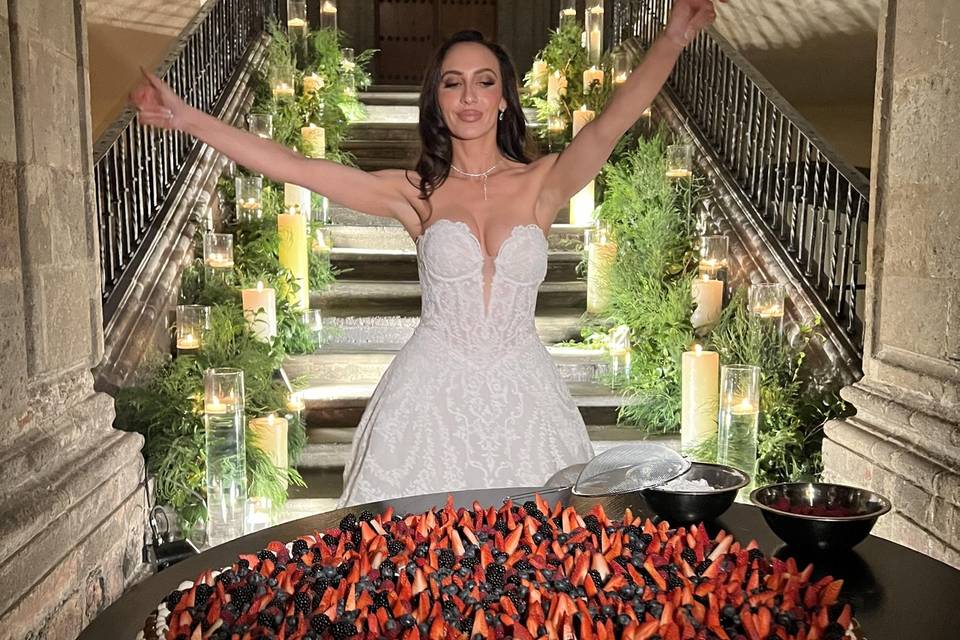 Wedding pavlova