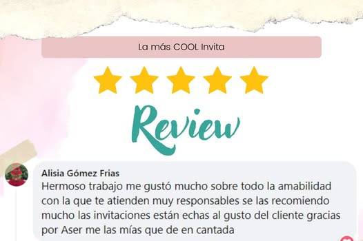 Valoramos mucho sus opiniones