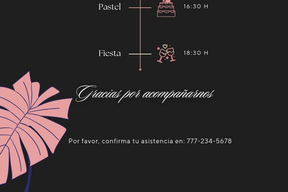 Invitación con mov. 10 seg.