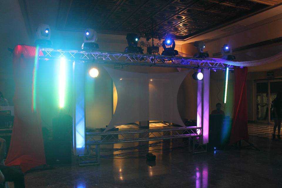 En grandes eventos