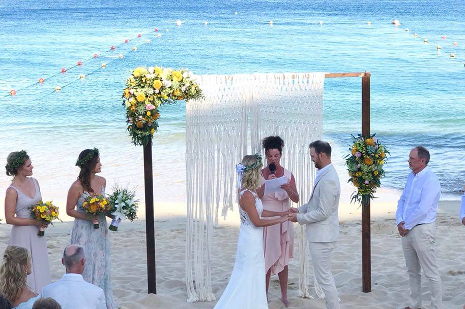 Ceremonia en la Playa