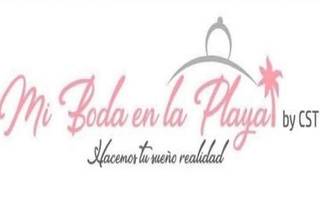 Mi Boda En La Playa by CST Logo