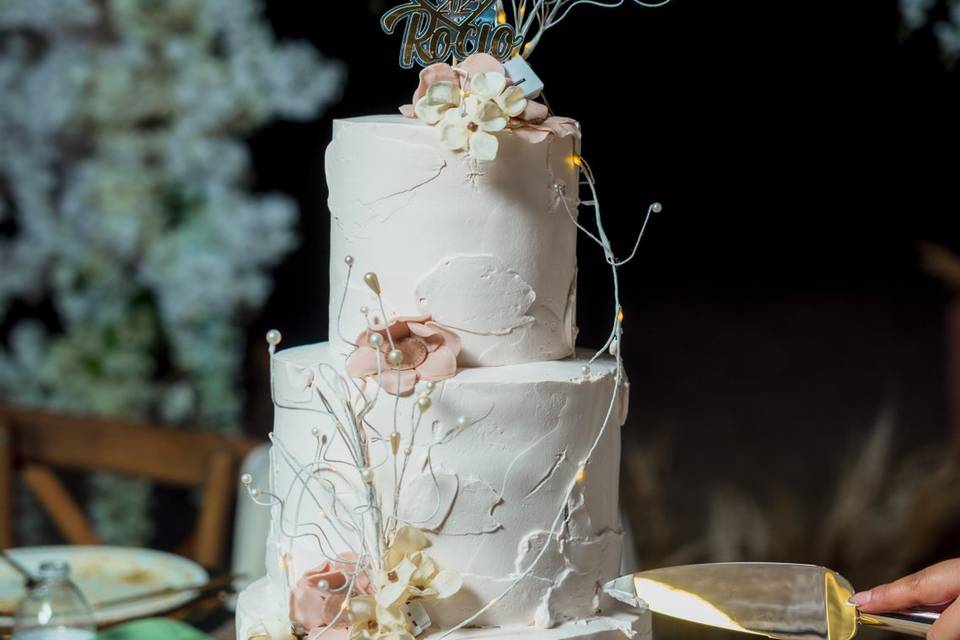 Pastel nupcial.