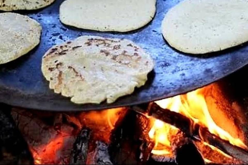 Tortillas elaboradas a mano