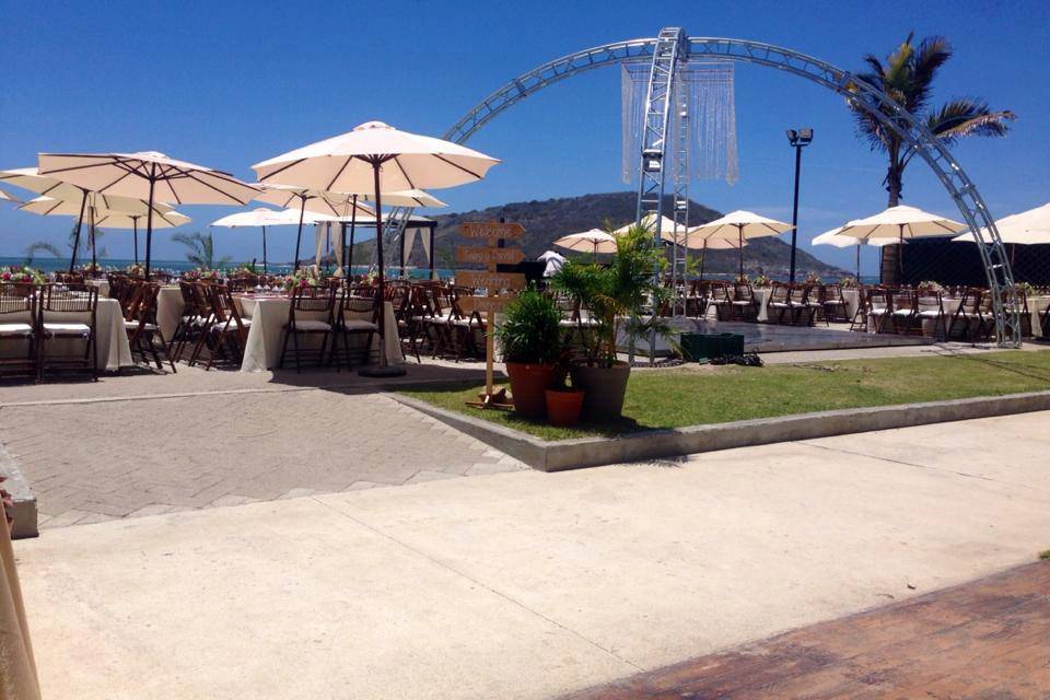 Boda frente al mar