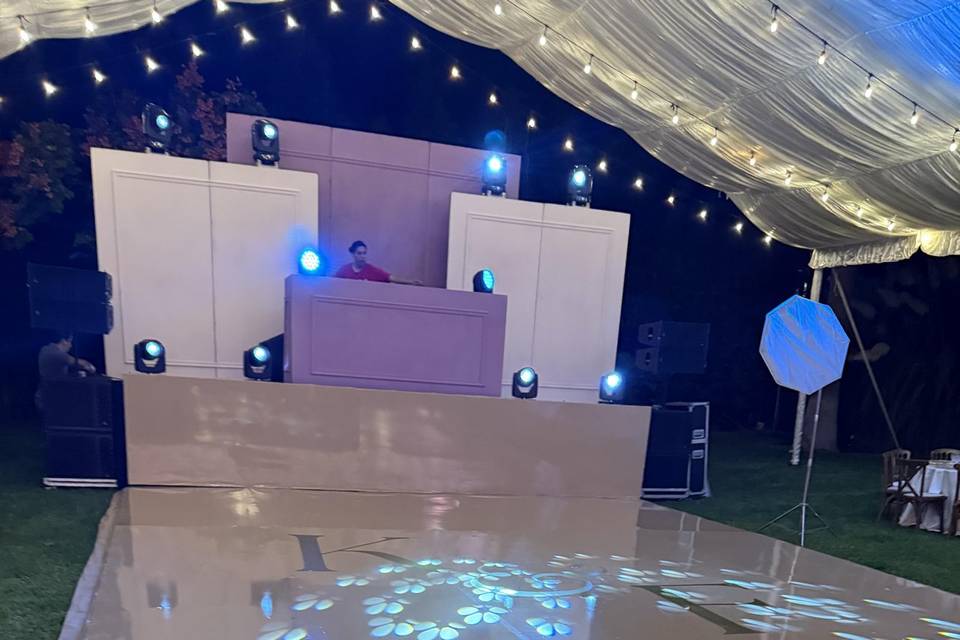 KyF escenario y pista