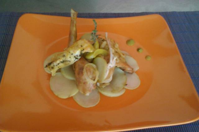Platos con novedosos montajes