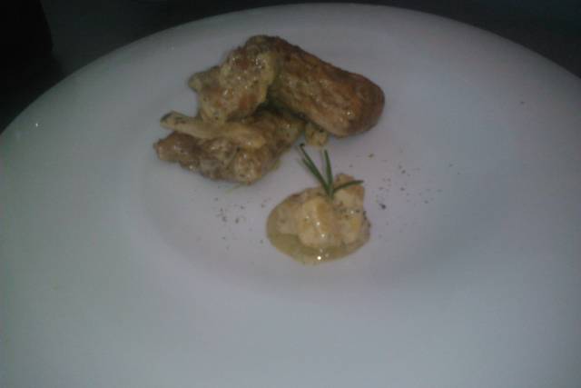 Lomo de cerdo al brandy