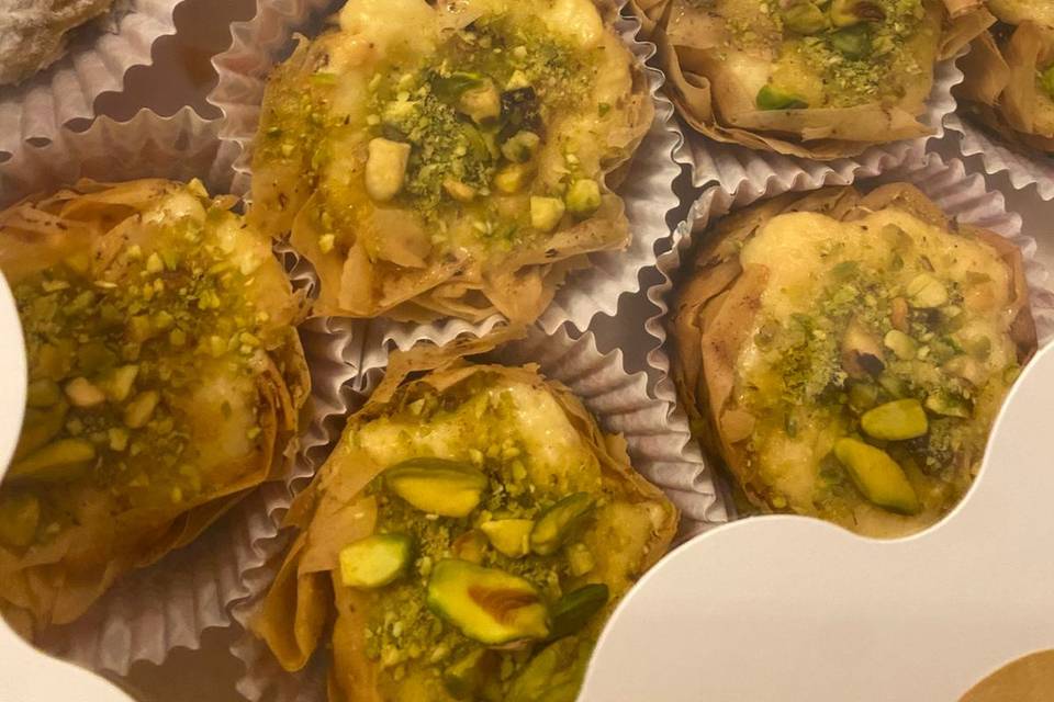 Mini cheese cakes y maamoules