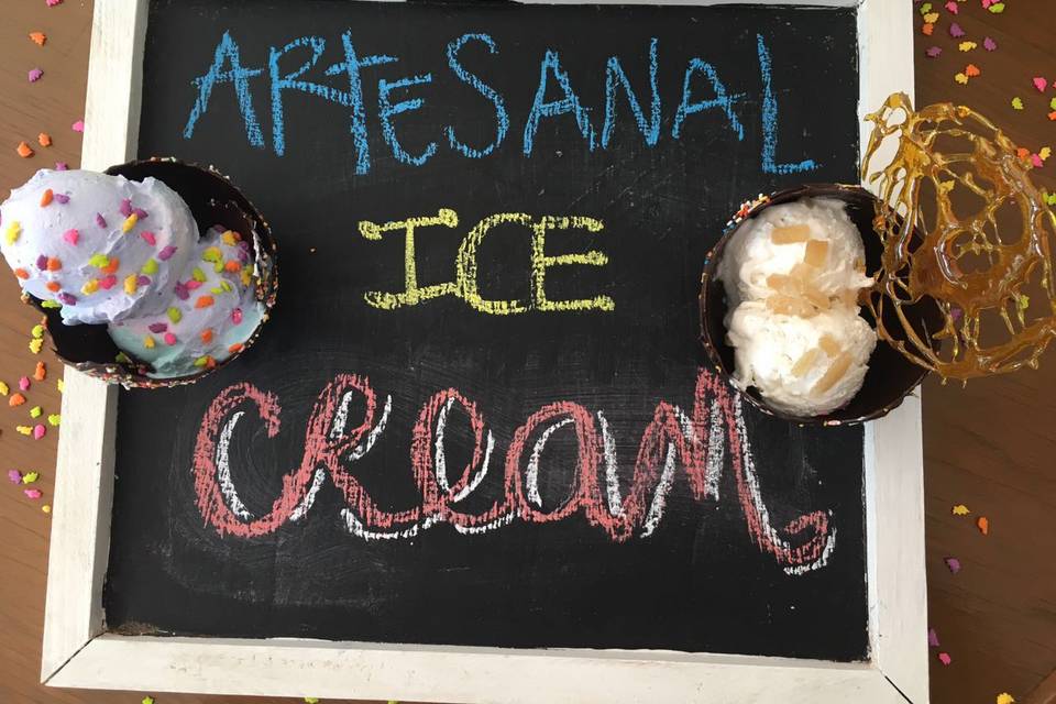 Helados artesanales