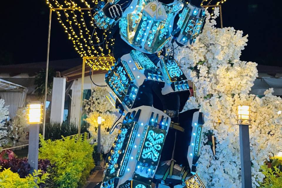 Robot led para evento