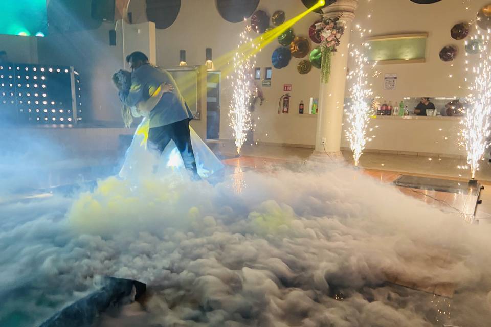 Humo niebla efecto nube