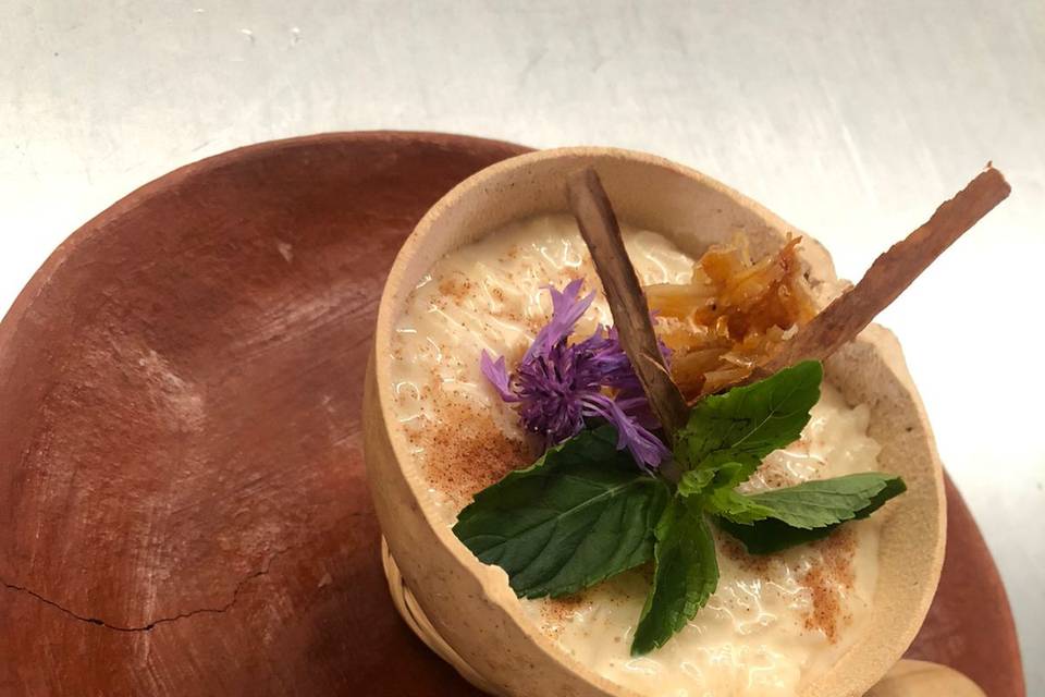 Postre de arroz con leche