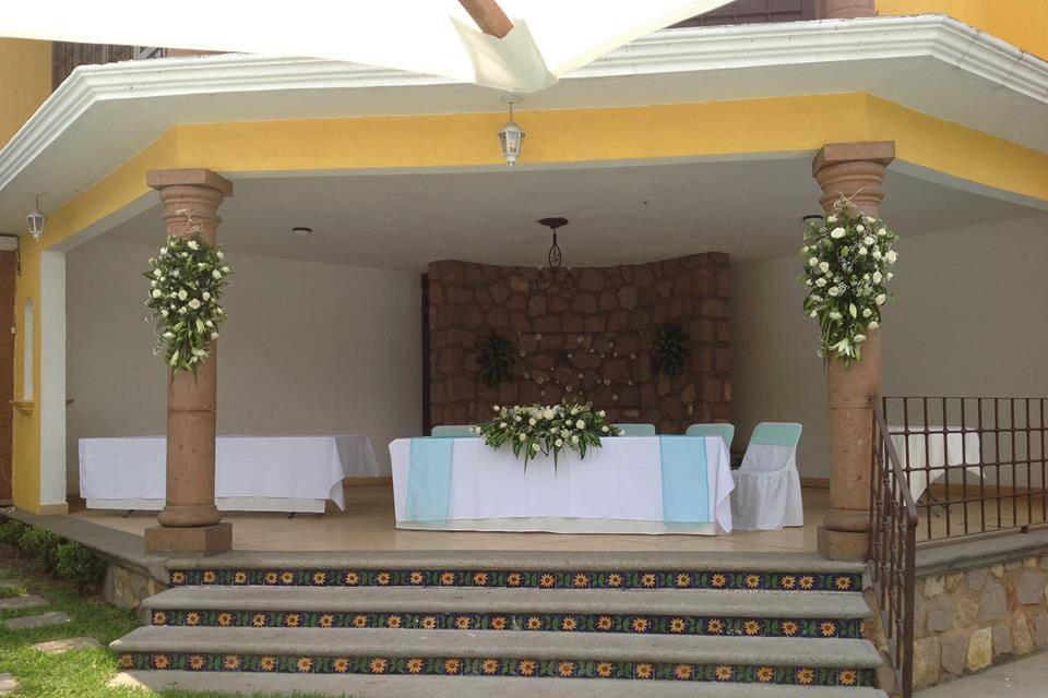 Terraza para ceremonia